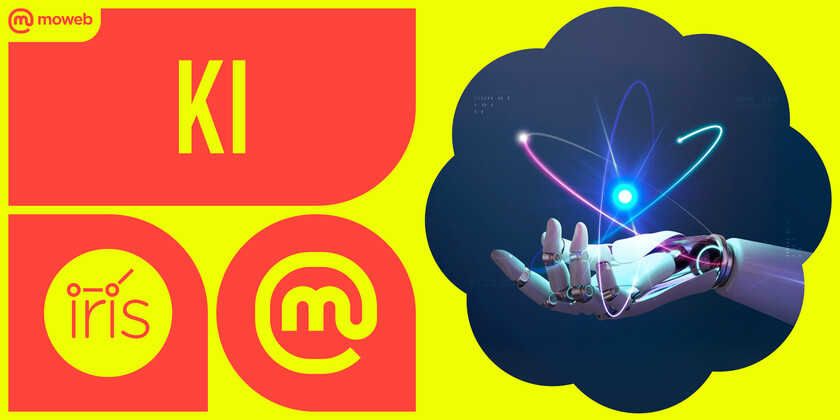 Studie von moweb research mit dem globalen Forschungsnetzwerk IRIS: &raquo;Artificial Intelligence Perceptions&laquo;